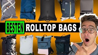 BESTEN Rolltops Backpacks 2023 für jeden Tag (mit Laptopfach)