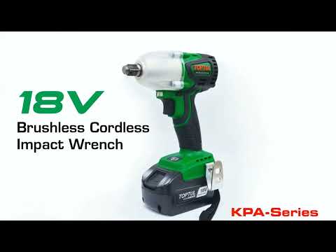 TOPTUL Professional Series Brushless Cordless Impact Wrench (KPA-1639)