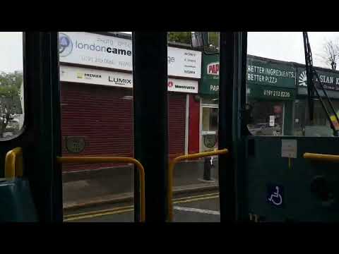 Front Seat: Route X11 | NK53HHY/1402 - Arriva Northumbria: VDL SB200/Wright Commander