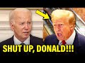 Biden STRIKES BACK at Trump’s ATTACK ON VERDICT