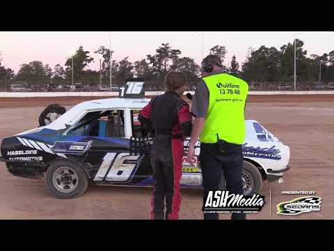 Junior Sedans: 2019/20 National Title - B-Main 1 - Collie Speedway - 12.01.2020