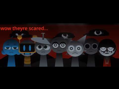 "Something is Grim."- Incredibox Sprunki:Gray Treatment Mix.(OST V1.)