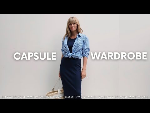 SUMMER CAPSULE WARDROBE | My closet essentials and outfit ideas