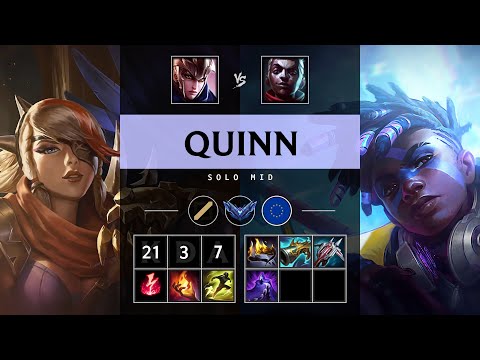 Quinn Mid vs Ekko - EUW Diamond Patch 25.10