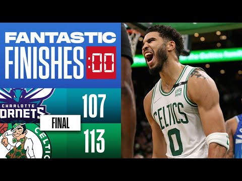 Final 2:10 WILD ENDING Hornets vs. Celtics 🔥