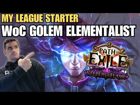 SOLID League Starter | WoC Golem Elementalist | Path of Exile 3.27