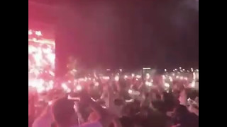 Lil Uzi Vert Goes Evel Knievel Doing a Two-story Stage Dive Rolling Loud Fest