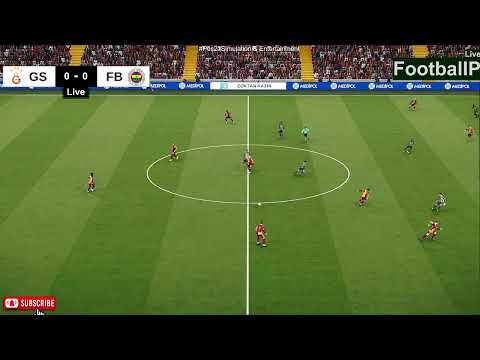 Galatasaray vs Fenerbahçe Maçı | Trendyol Süper Lig | eFootball Pes21 Maç Simülasyonu