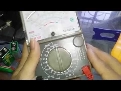 Hướng dẫn sử dụng đồng hồ đo dòng điện