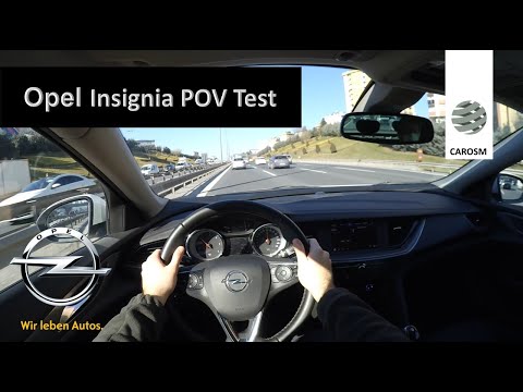 2020 I Opel Insignia POV Test Drive