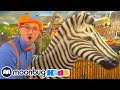 Blippi Explores Jungle Animals Blippi Jurassic TV Moonbug Kids
