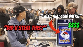 He Traded me a Stolen Card??! | PokeCon Houston Vendor POV