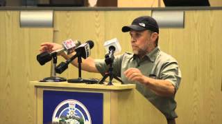Sockeye Fire Press Conference: Vern Halter