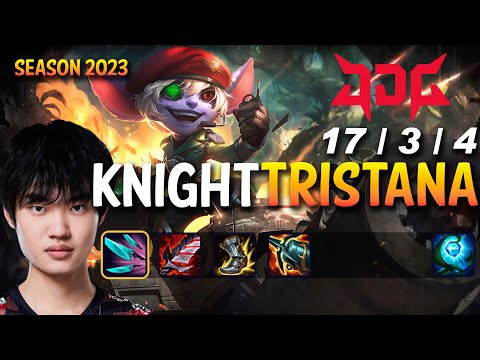 JDG Knight TRISTANA vs JAYCE Mid - Patch 13.18 KR Ranked