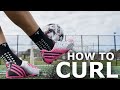 How To Curl The Ball | Step By Step Bending Shooting Tutorial