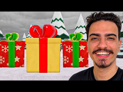 SOBREVIVI APENAS ABRINDO PRESENTES de NATAL no 99 NOITES NA FLORESTA 🎁🎄