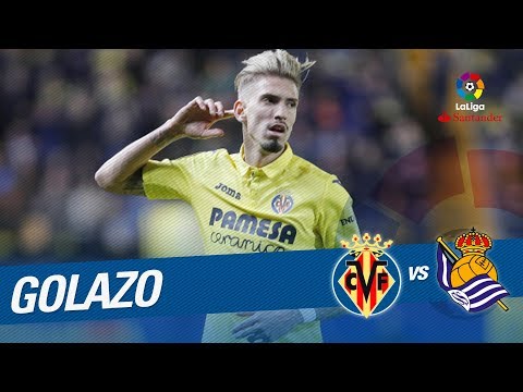 Golazo de Castillejo (4-1) Villarreal CF vs Real Sociedad