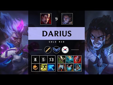 Darius Mid vs Sylas - KR Diamond Patch 25.S1.3