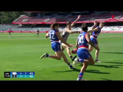 Elimination Final Hostplus SANFL Snapshot - Central's Aiden Grace with a brilliant checkside