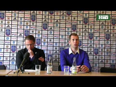 HTV: Presskonferensen efter Ängelholms FF - Hammarby
