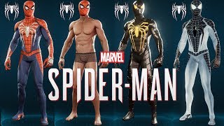 HOW TO UNLOCK ALL SUITS | SPIDERMAN PS4 PRO (4K 60FPS)