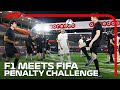 F1 And FIFA Penalty Shootout Challenge | 2021 Qatar Grand Prix