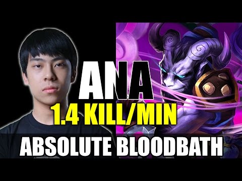 ABSOLUTE BLOODBATH - ANA Riki 37 Kills 26 Min 89 Kills Total Dota 2 7.01 Patch