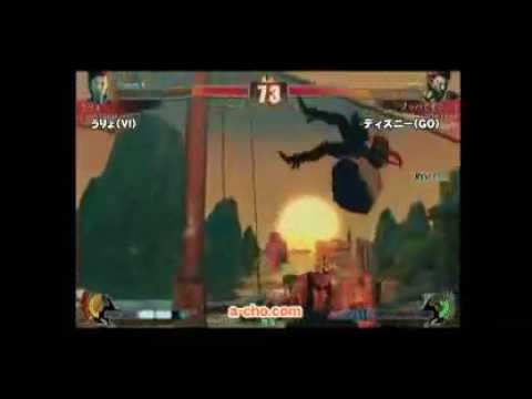 Street Fighter 4 - Uryo (VI) vs Disney (GO)