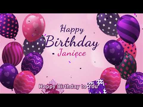 Happy Birthday Janiece | Janiece Happy Birthday Song
