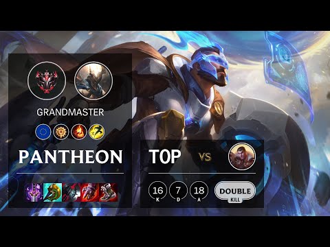 Pantheon Top vs Jayce - EUW Grandmaster Patch 11.19