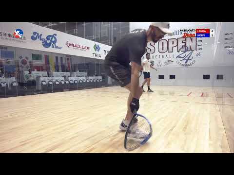 2019 US OPEN: Singles Rd of 16: Alex Landa vs. David Horn