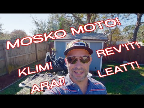 My 2023 Adventure Moto Riding Gear - Florida to Argentina - Mosko Moto, Arai, Leatt, Klim, REV'IT!