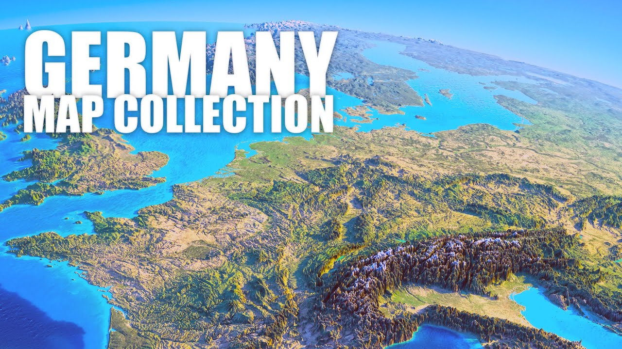 Exploring Germany Through Maps: Map Collection