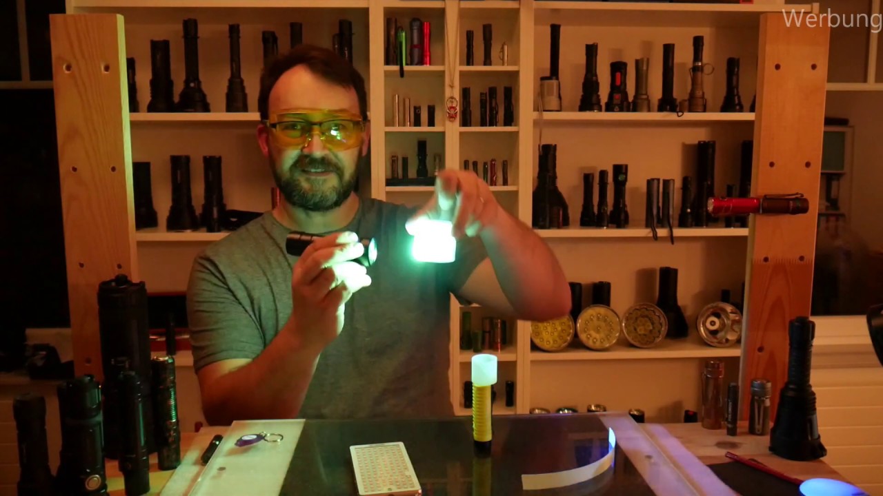 Some words about UV flashlights and safety