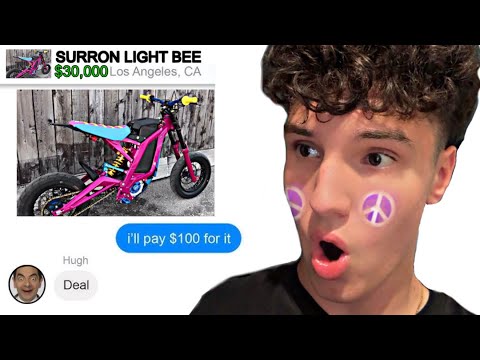 I Low-Balled 100 Surron’s On Craigslist! (It worked)