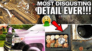 The NASTIEST Truck I Have Ever Detailed | Car Detailing Restoration