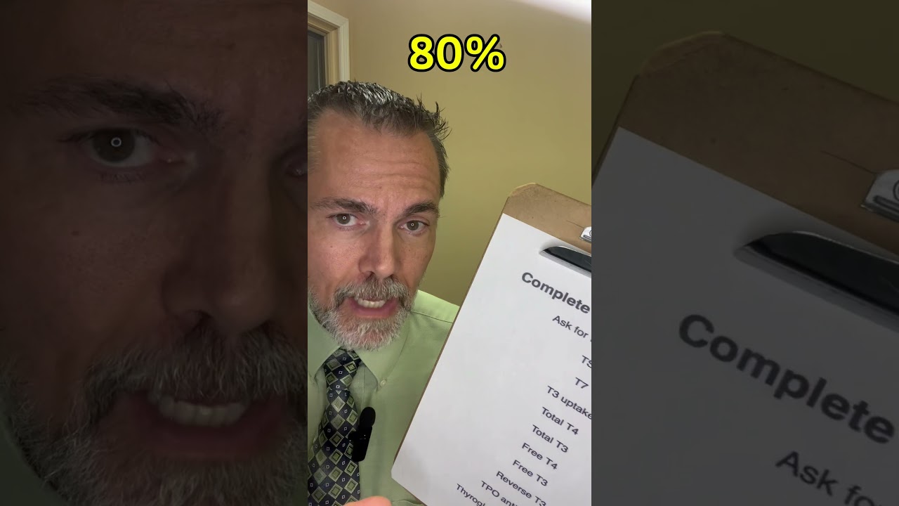 TSH Thyroid Testing Is Not Enough. #thyroid #autoimmunehealing #thyroidhealth