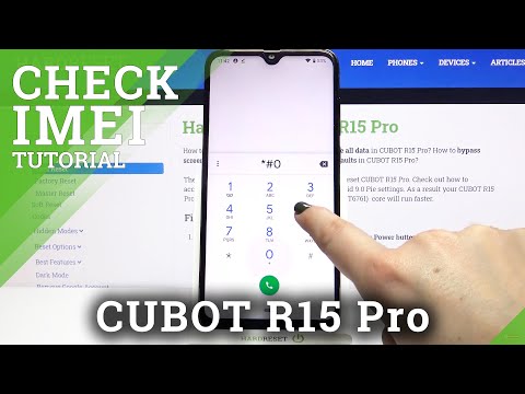 How to Check IMEI in CUBOT R15 Pro – IMEI & Serial Number Info