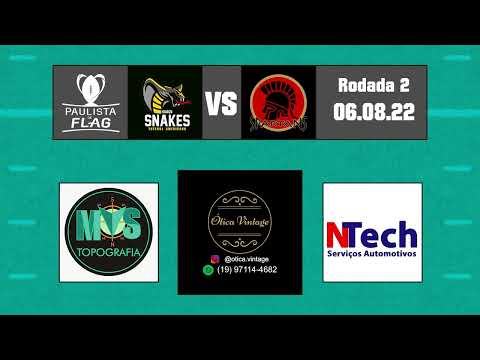 Guaçu Snakes vs Spartans Football 06/08/2022