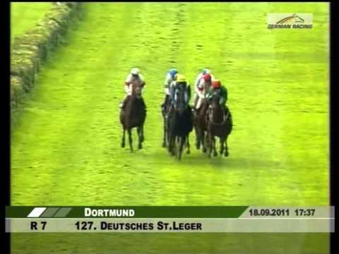 Dortmund: "127. Deutsches St.Leger", Gr.3. Sieger: FOX HUNT (S.De Sousa)