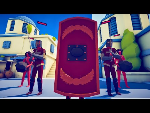 TABS | Shield Bearer + 2 Squire + 2 Stoner VS Every Unit