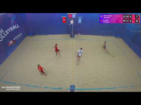 11:40 I. Romanenko / I. Skrynnik - O. Kulyk / S. Borets 15.07.2022 | Winners Beach Volleyball