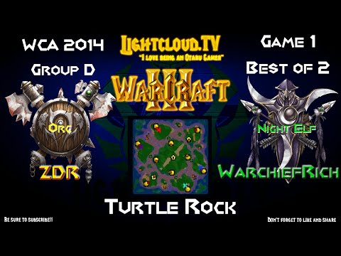 ZDR (OK) VS WarchiefRich (NE) - WC3 G1 - WCA Group D
