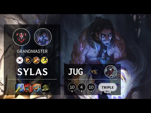 Sylas Jungle vs Kayn - KR Grandmaster Patch 10.20