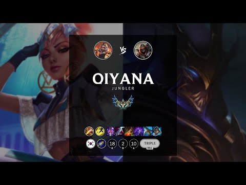 Qiyana Jungle vs Zed - KR Challenger Patch 12.6