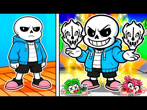 Birth to UNDERTALE SANS in Roblox Strongest Battlegrounds!