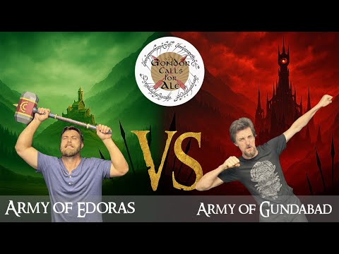 Army of Edoras vs Army of Gundabad | MESBG Battle Report | episode 8