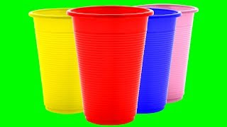 10 COOL CRAFTS WITH PLASTIC AND PAPER CUPS AND GLASS