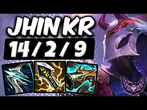 Jhin vs Lucian ADC [ Patch 13.9 ] Korea Master Season 13 ✅