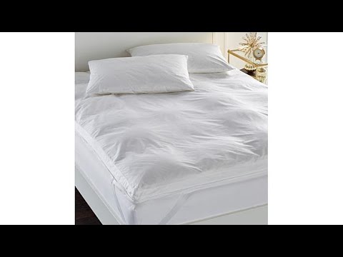 Concierge Collection Platinum 6piece Feather Bedding Set